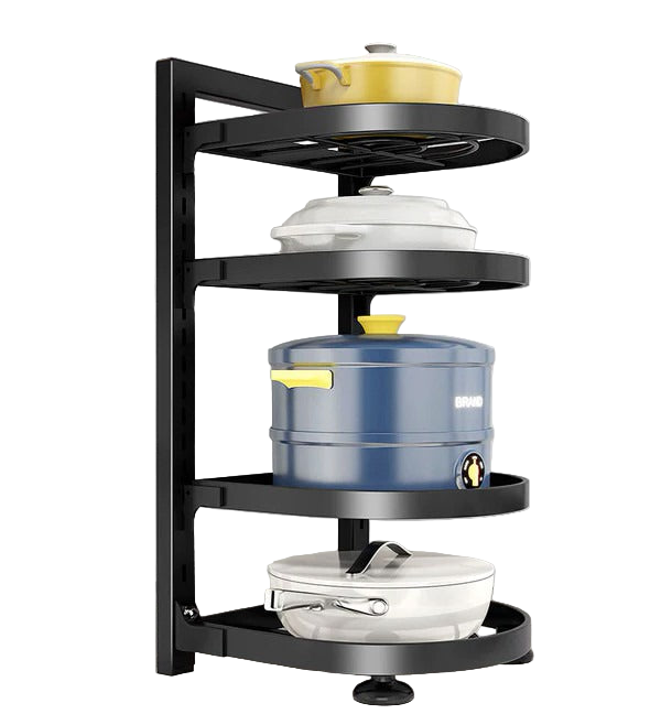 رف تخزين زاوية للمطبخ متعدد الطبقات من جوي بوس