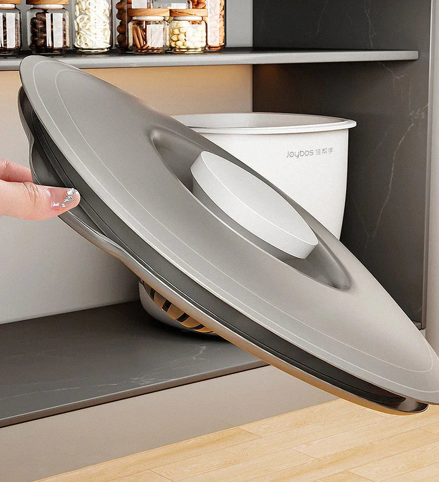 حاوية تخزين الأرز الدوارة من جوي بوس